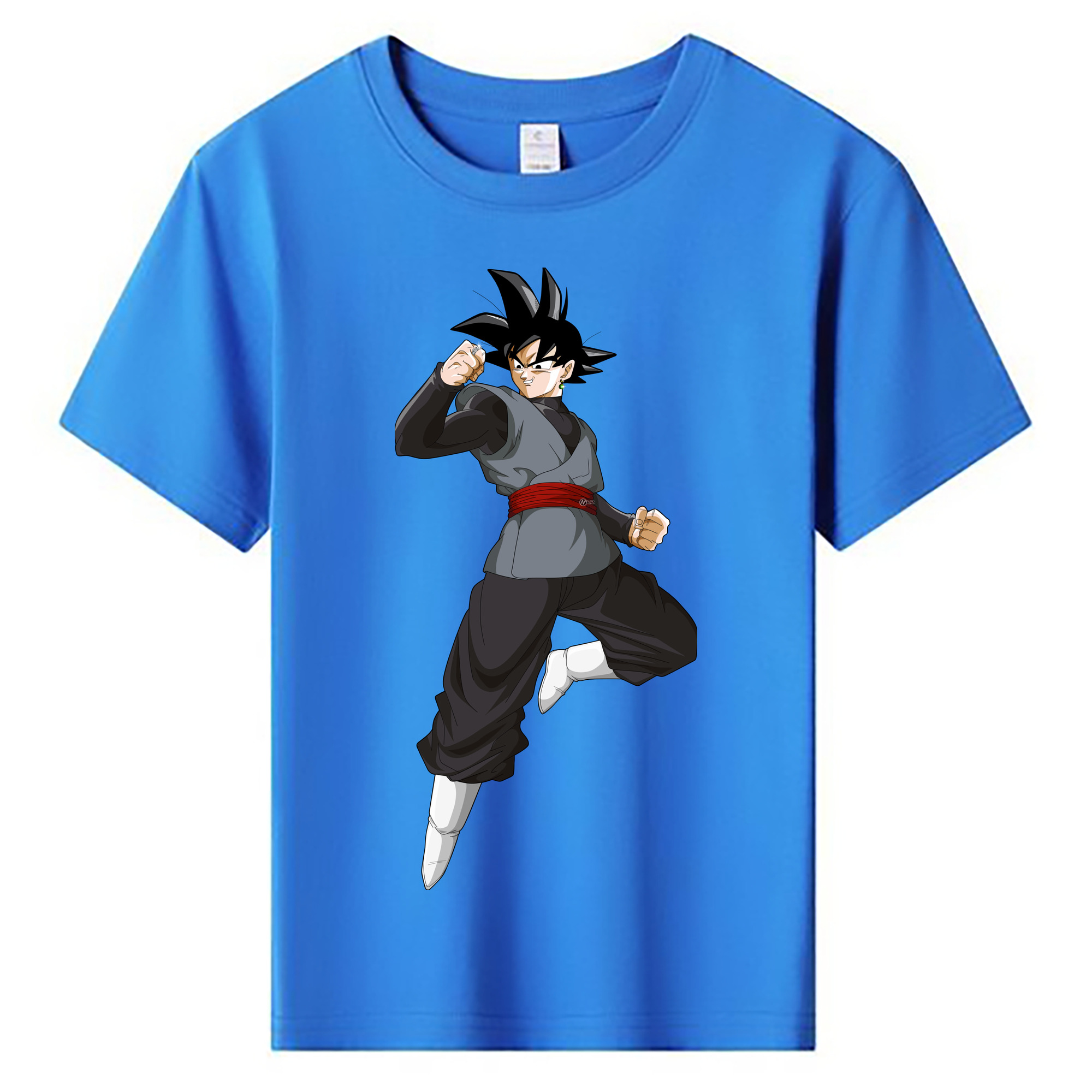 （画像用） ドラゴンボール ベジータ四世（Bejīta Yonsei）DRAGON BALL Vegeta IV 綿100％キッズTシャツ（フロントプリント）